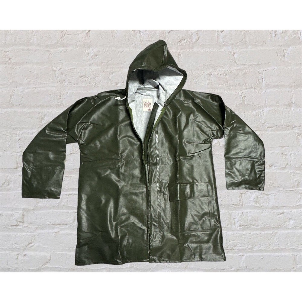 Vintage RAYN BIRD PROTECTIVE CLOTHING Windbreaker Rain Jacket